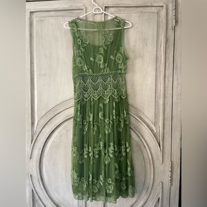 Sundance sheer crotchet with slip dress!